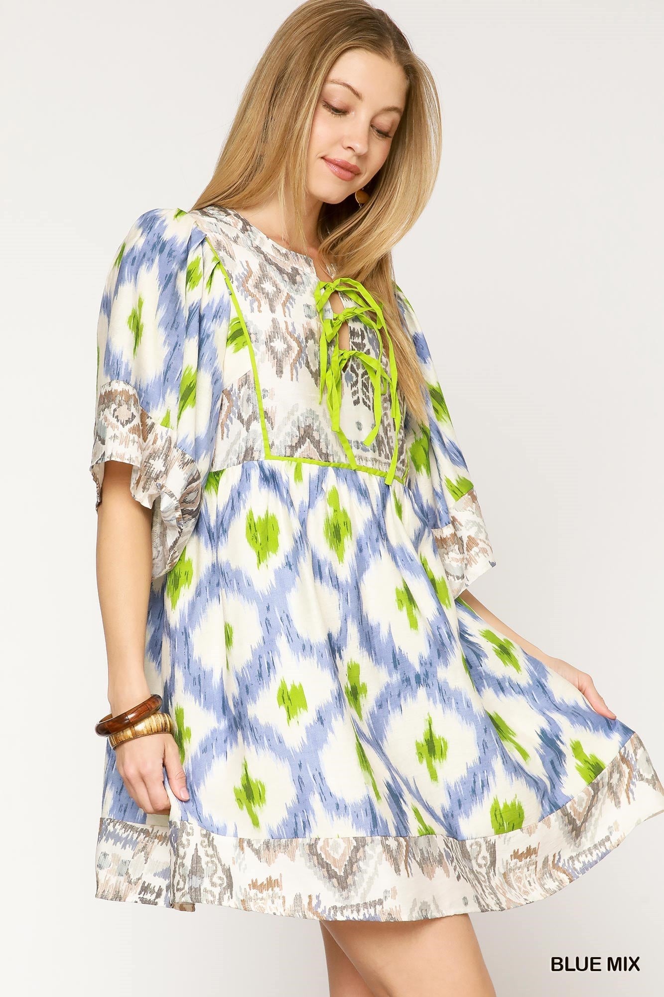 VESTIDO BLUE MIX