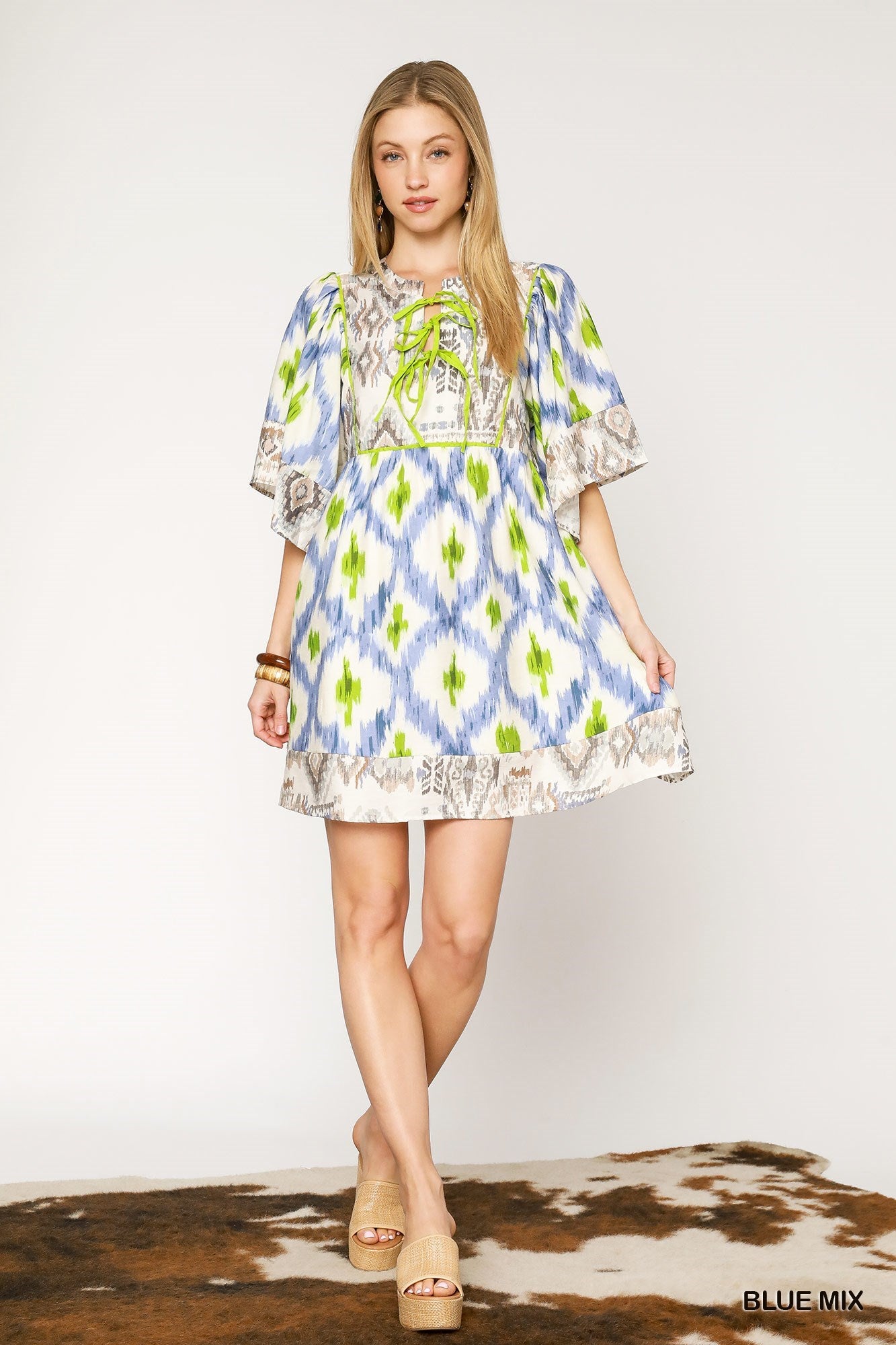 VESTIDO BLUE MIX