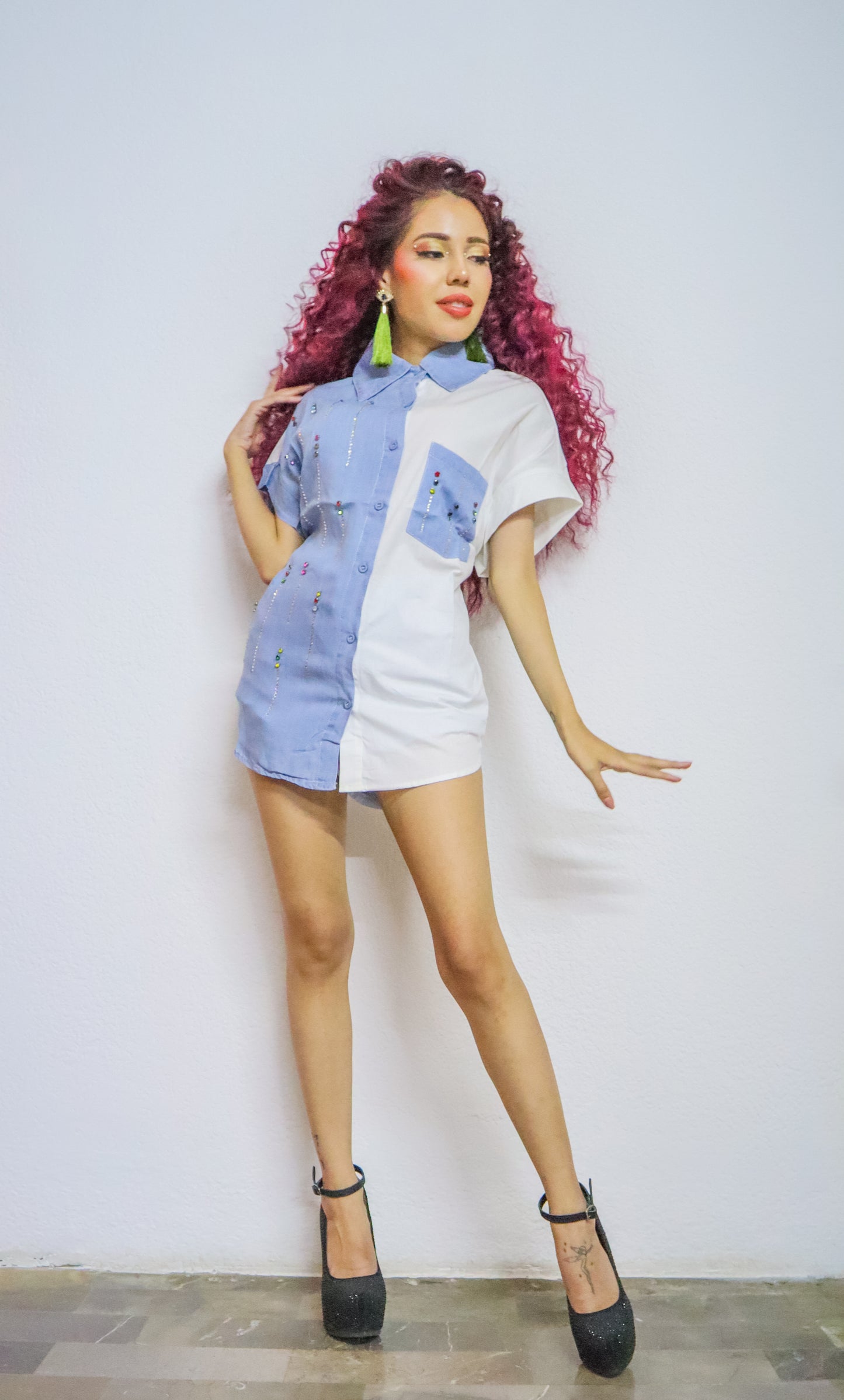 CAMISA PASTEL DENIM