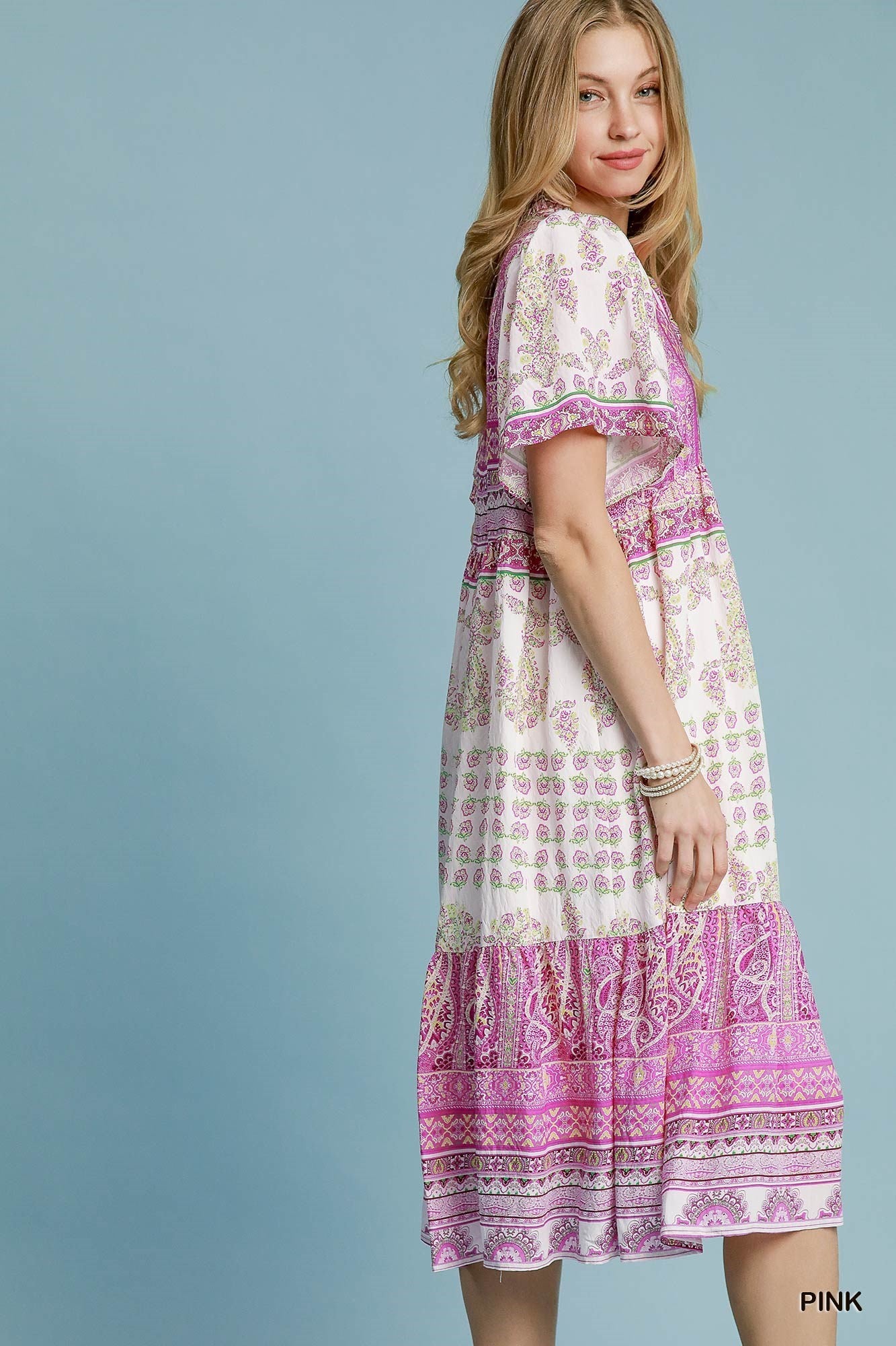 VESTIDO MIDI LAVANDA