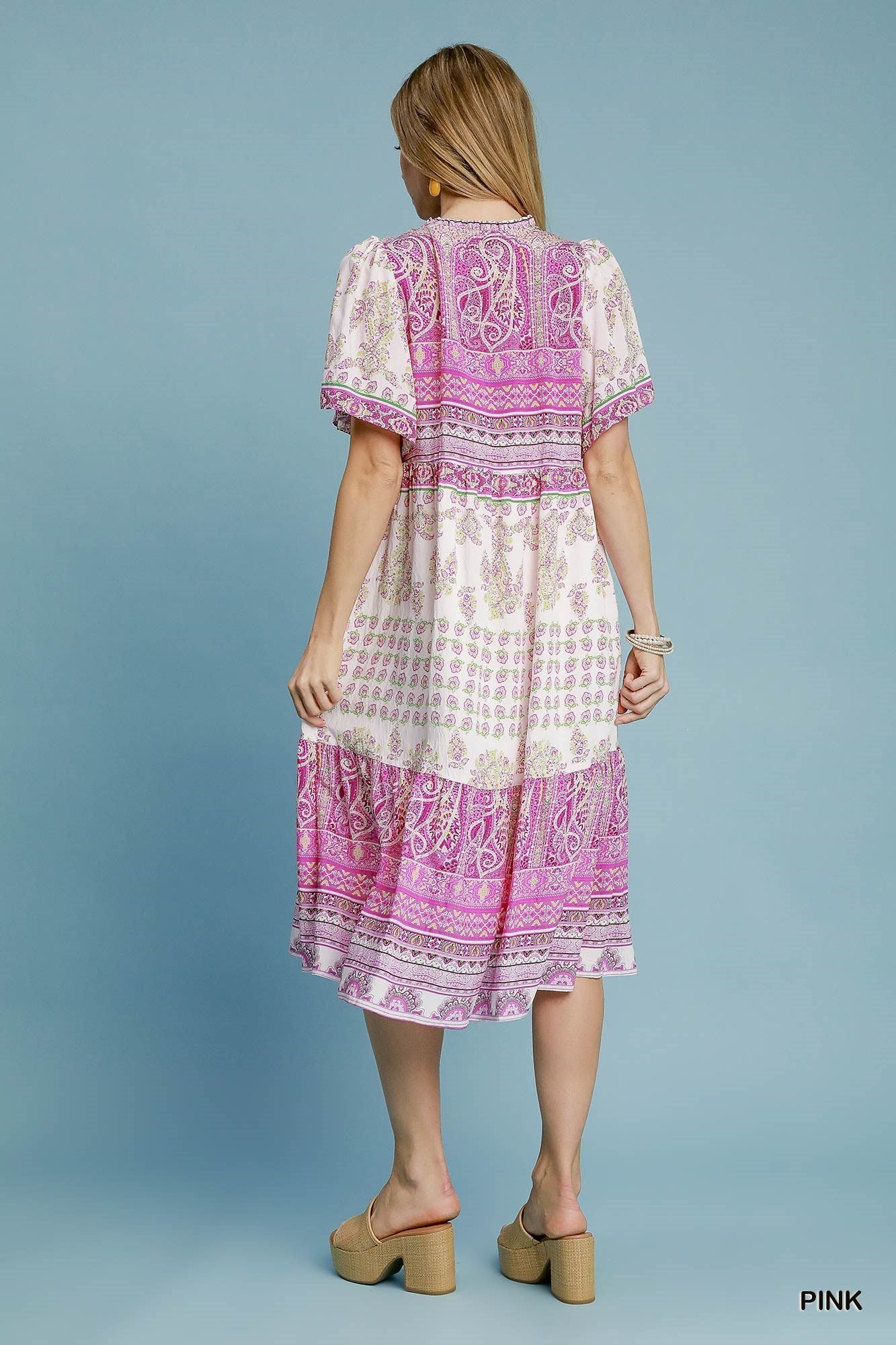 VESTIDO MIDI LAVANDA