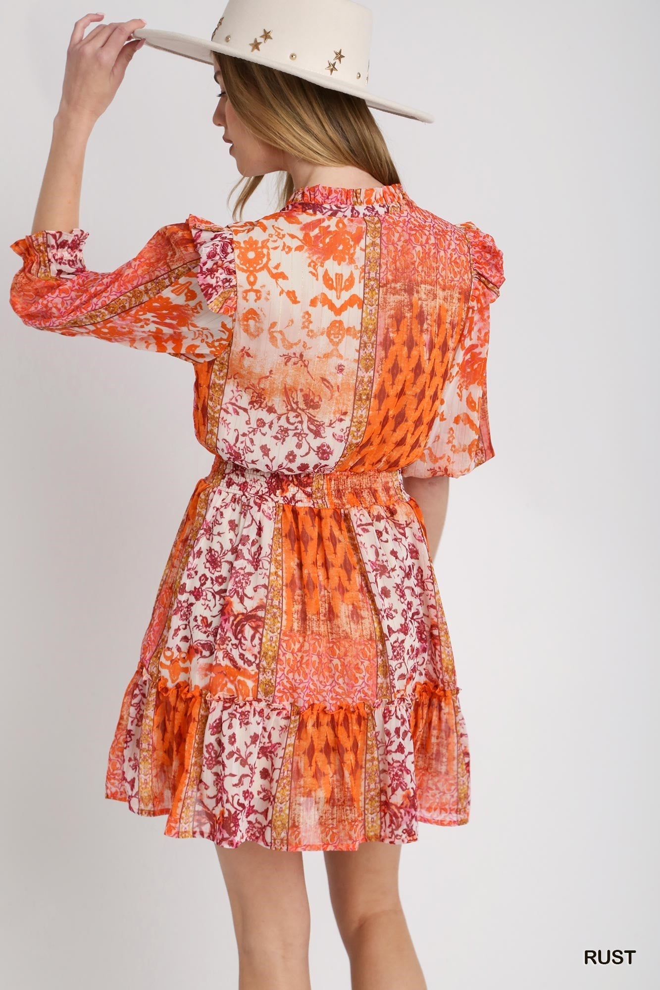 VESTIDO CORTO NARNAJA