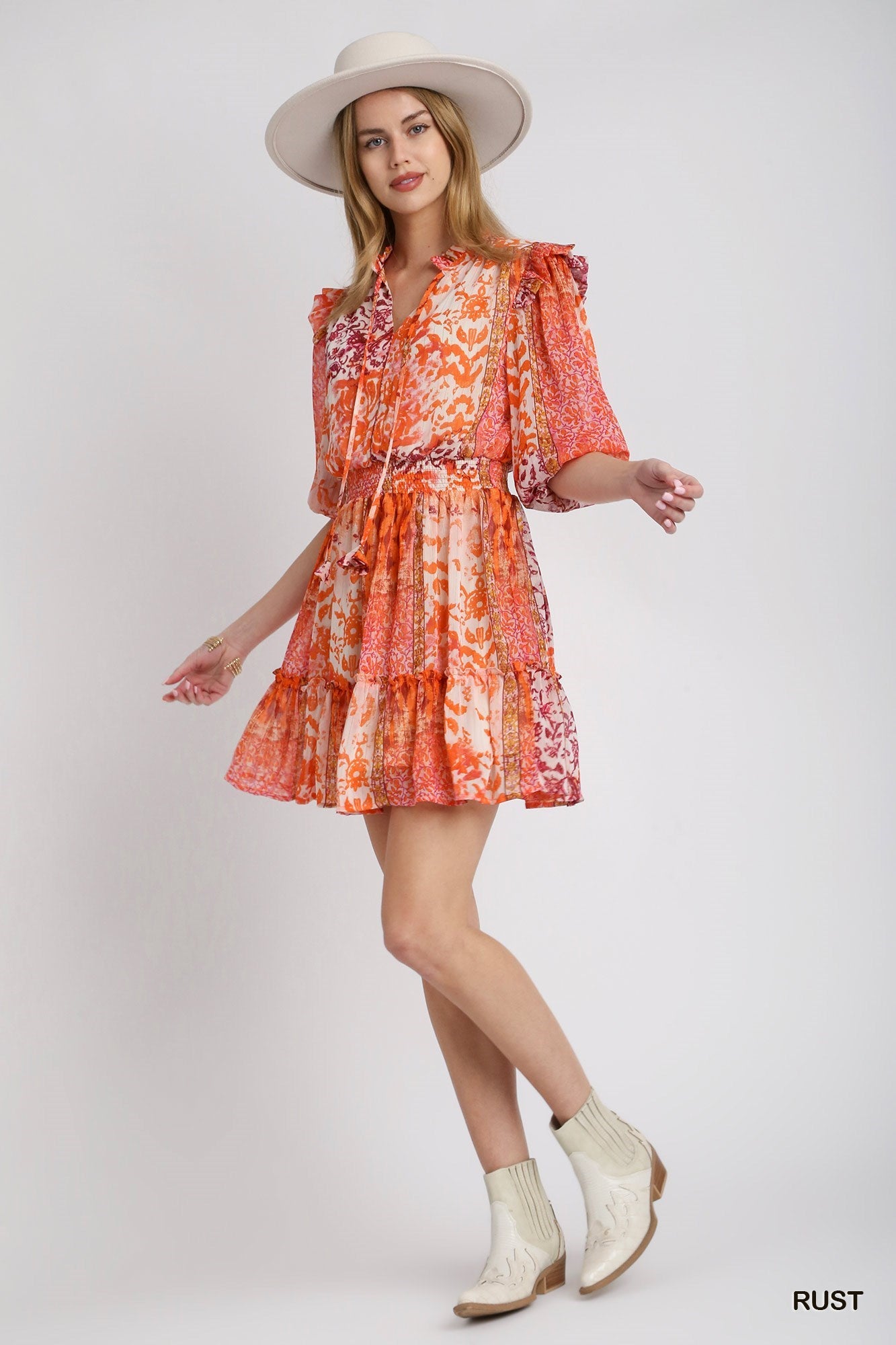 VESTIDO CORTO NARNAJA
