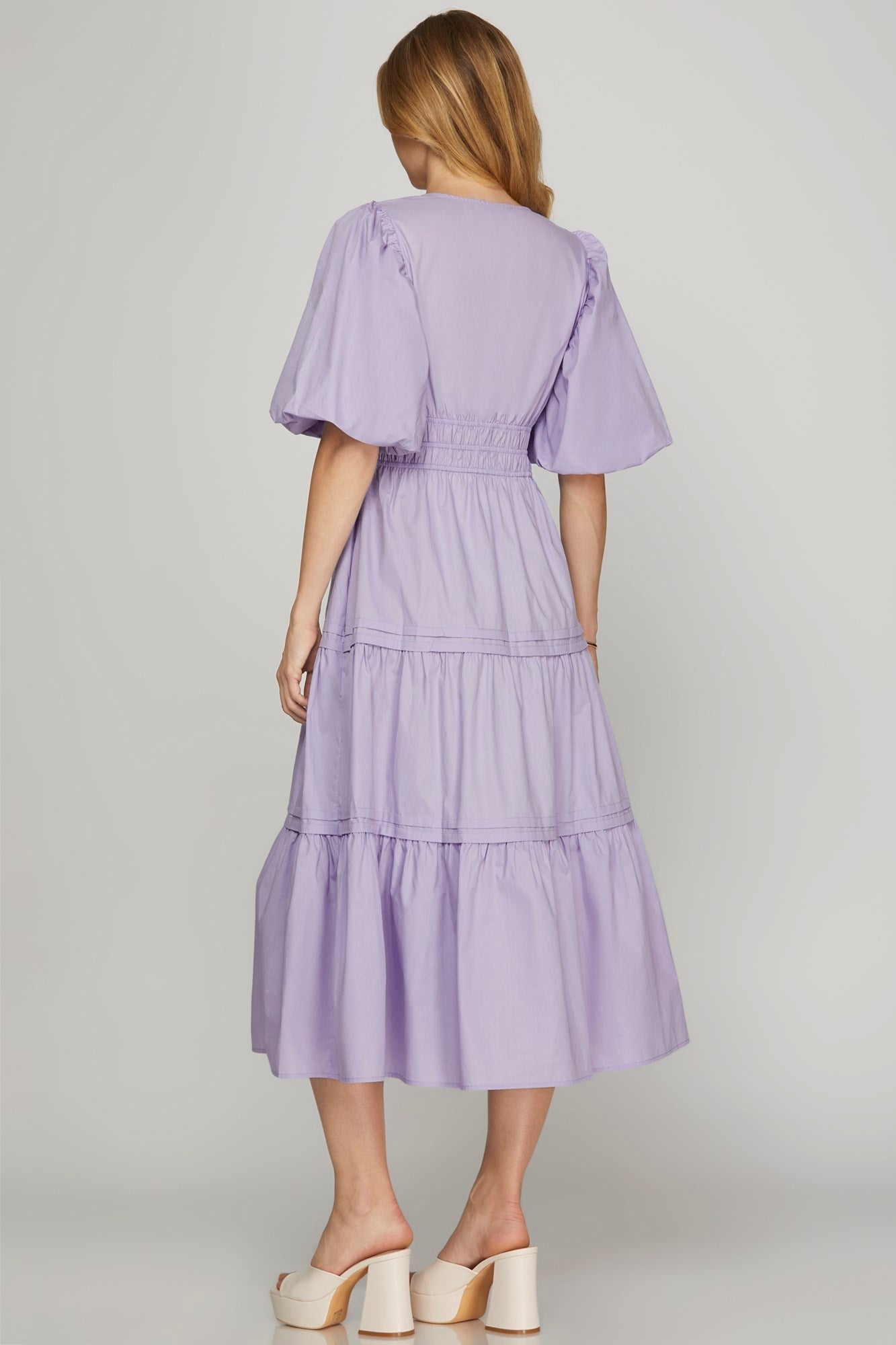 VESTIDO LILA