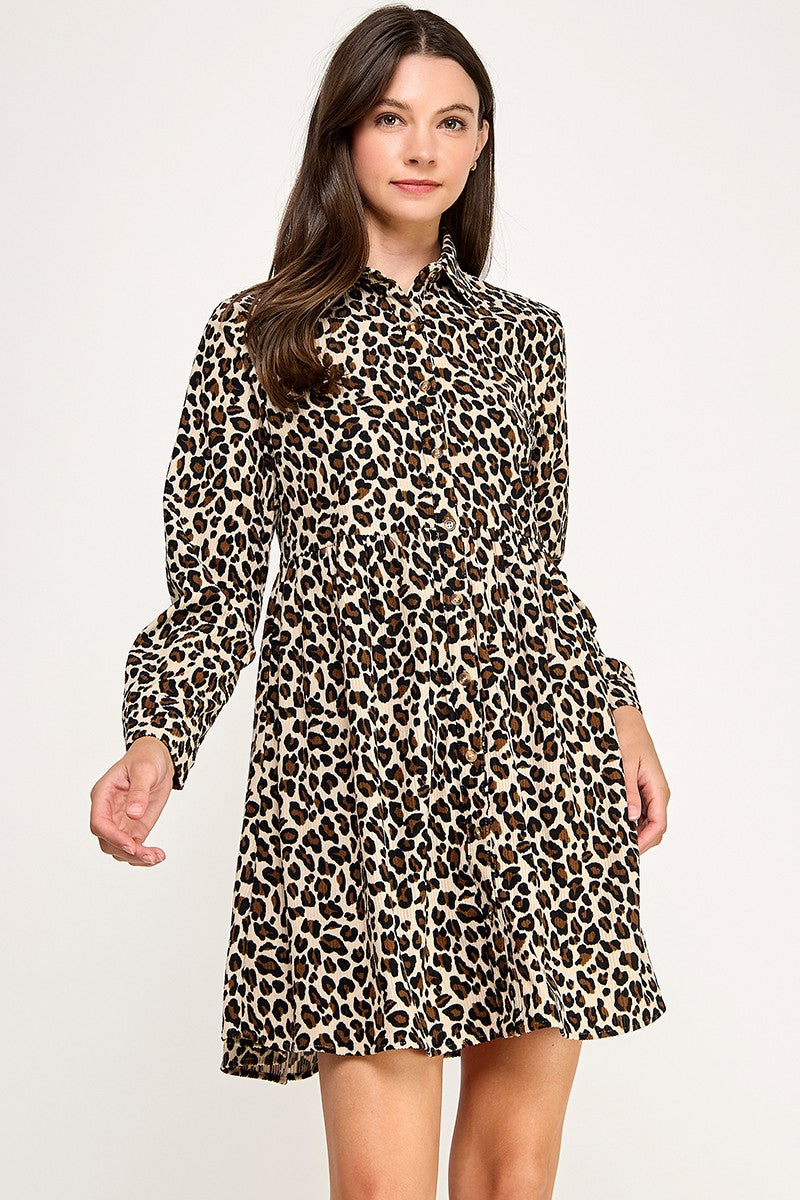 VESTIDO ANIMAL PRINT