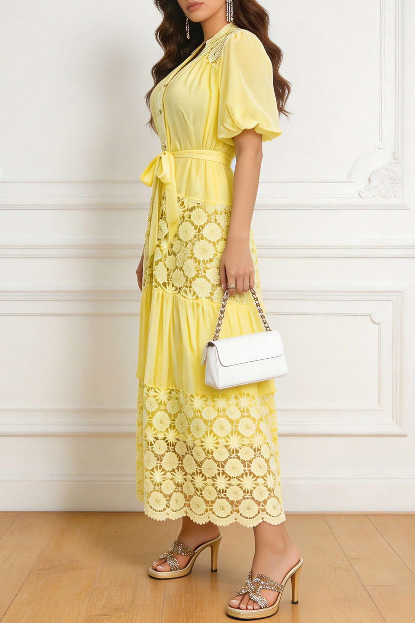 VESTIDO AMARILLO MIEL