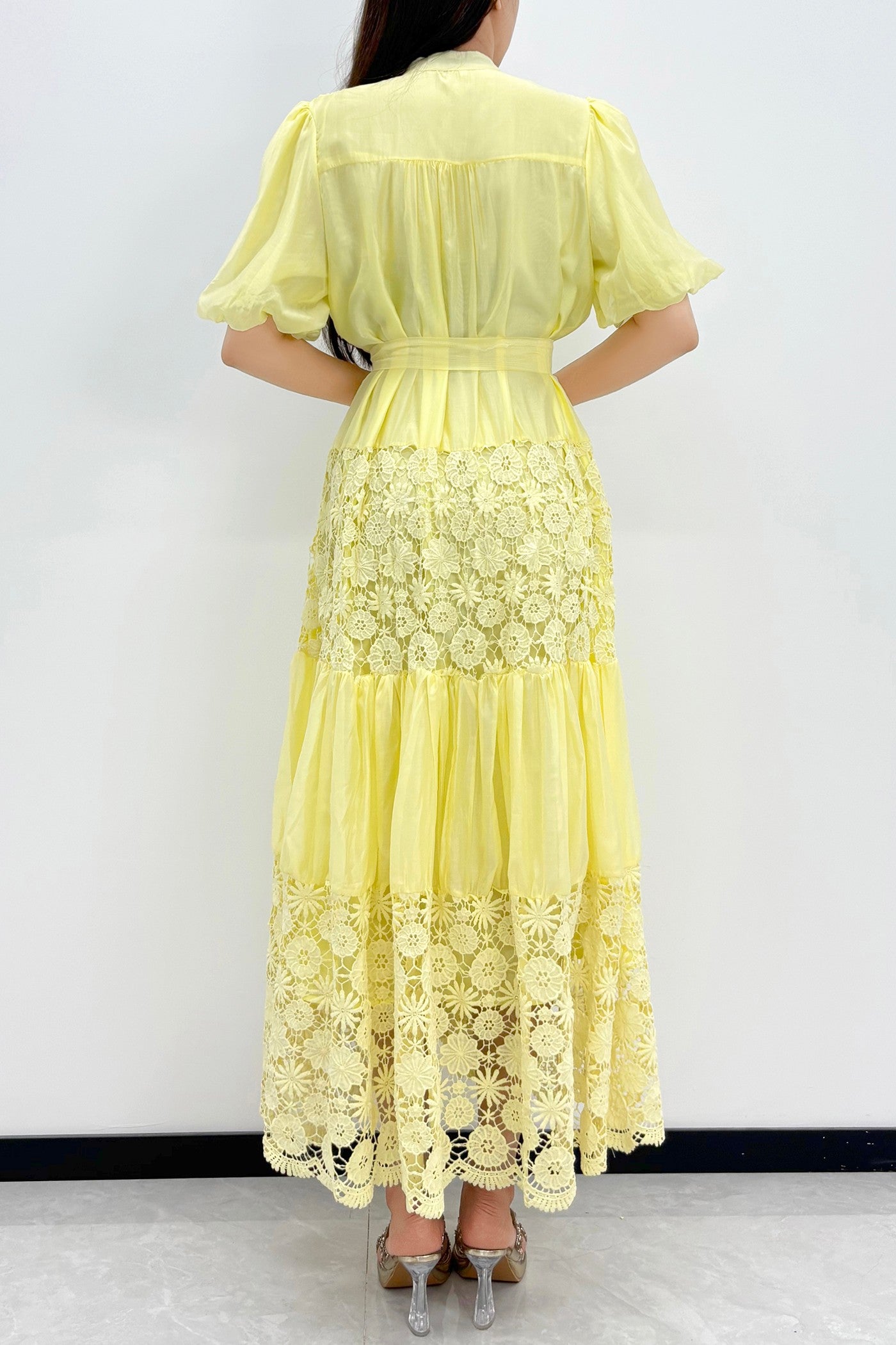 VESTIDO AMARILLO MIEL