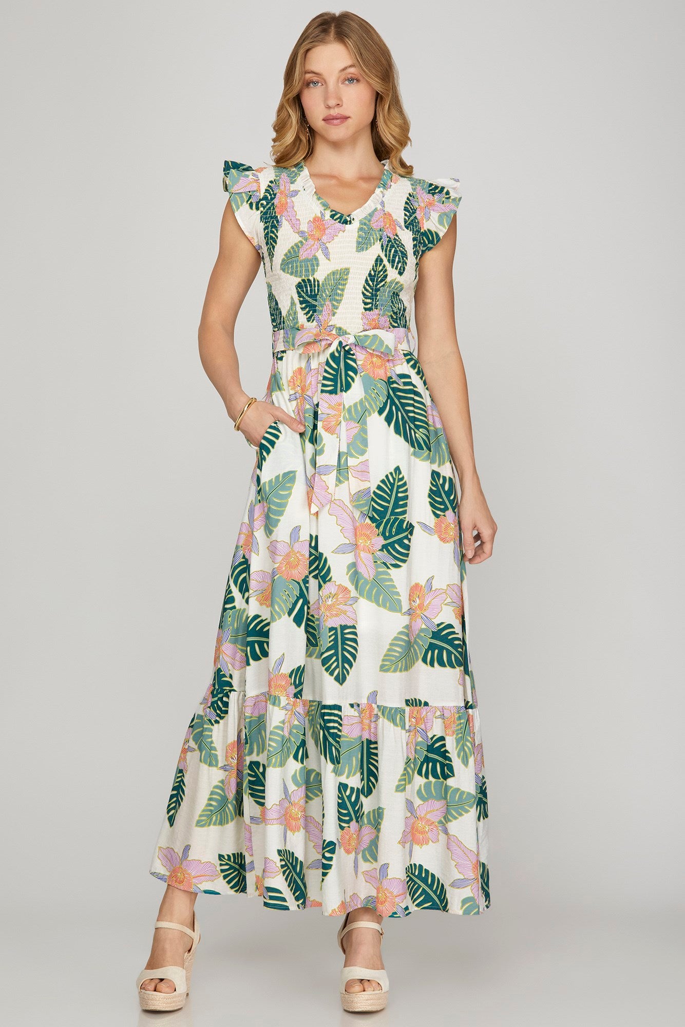 VESTIDO BLANQUESINO