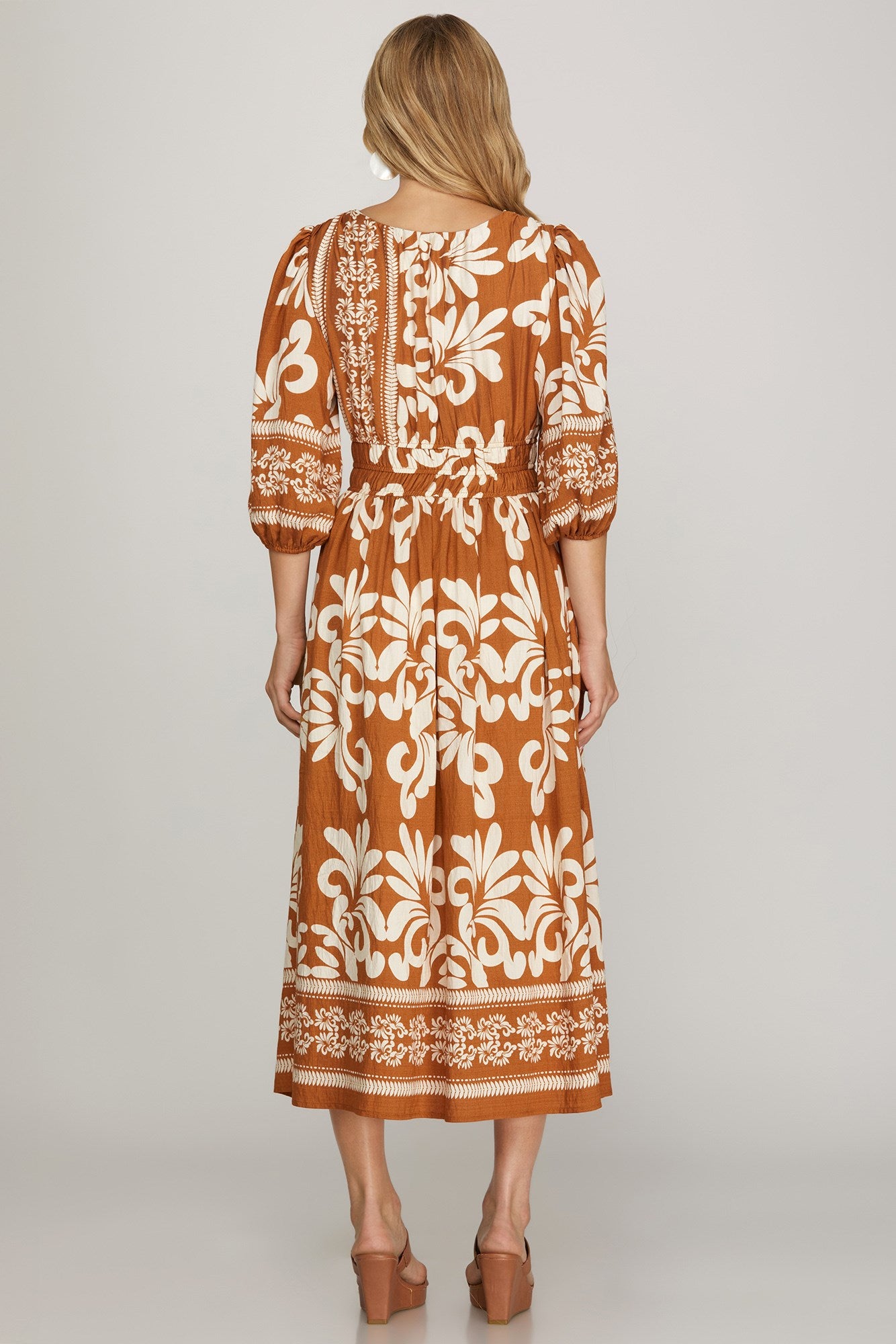 VESTIDO CARAMELO
