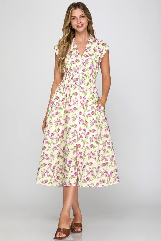 VESTIDO VIOLETA MIDI