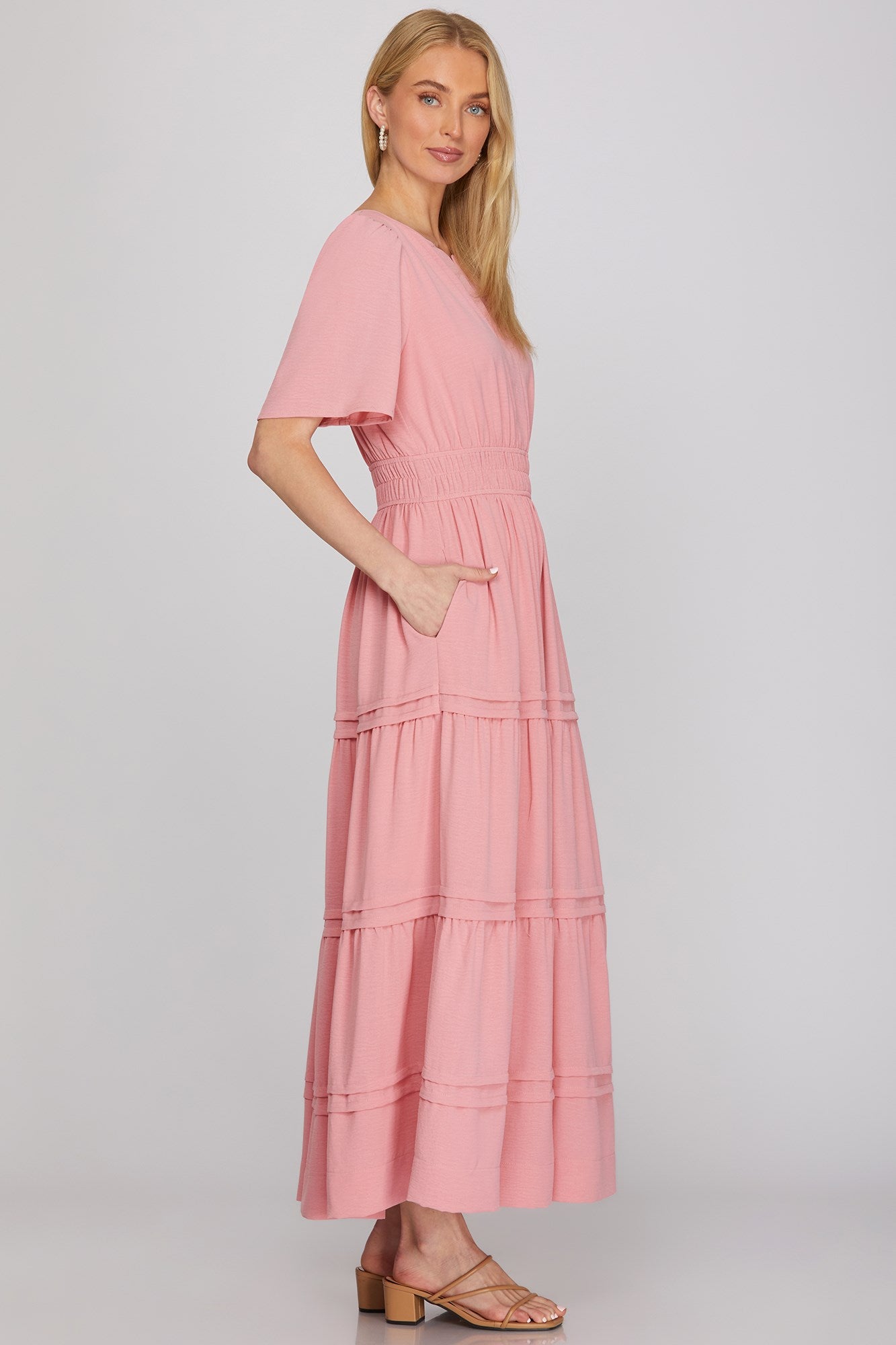 VESTIDO MAXI PINK