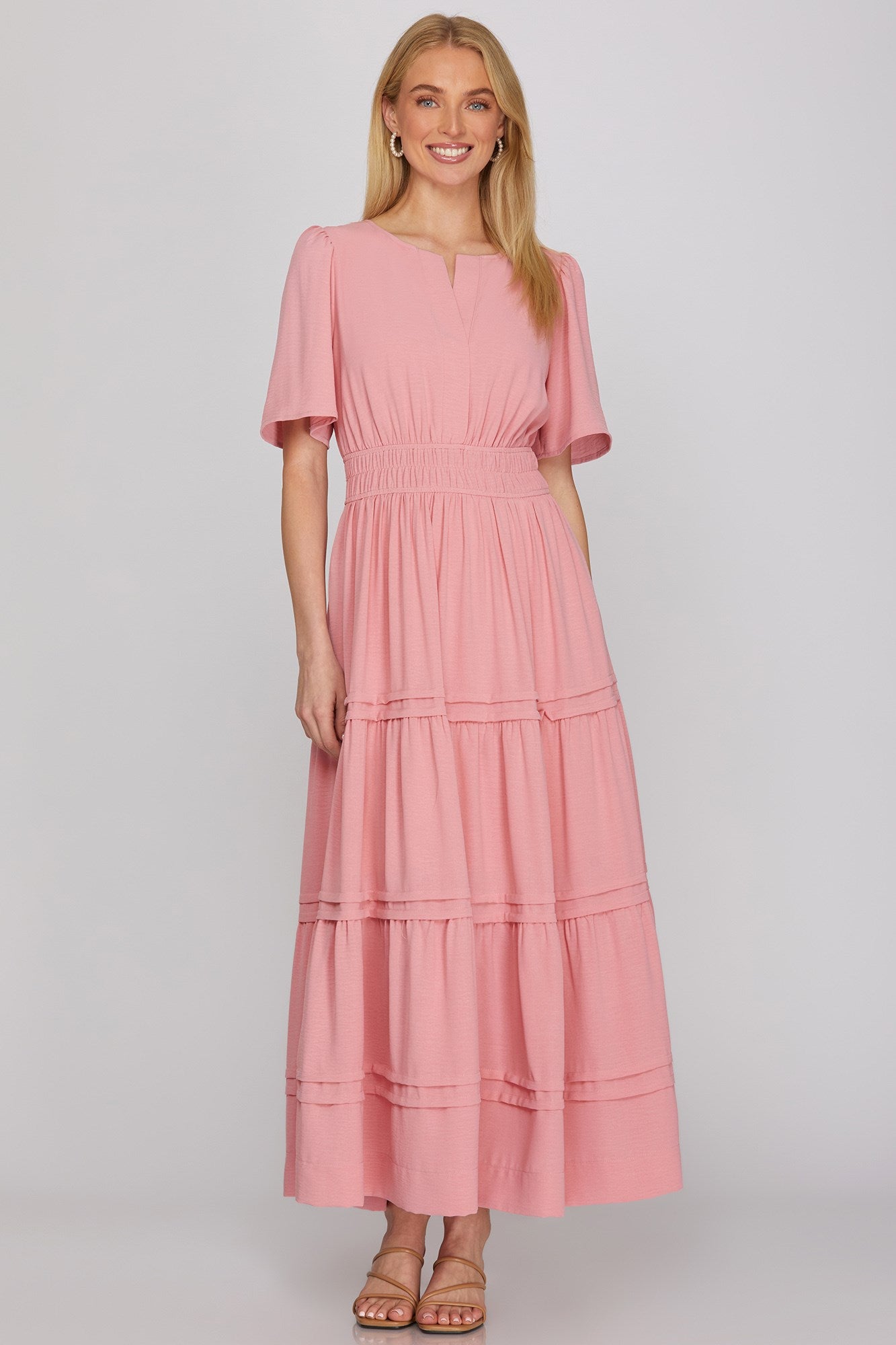 VESTIDO MAXI PINK