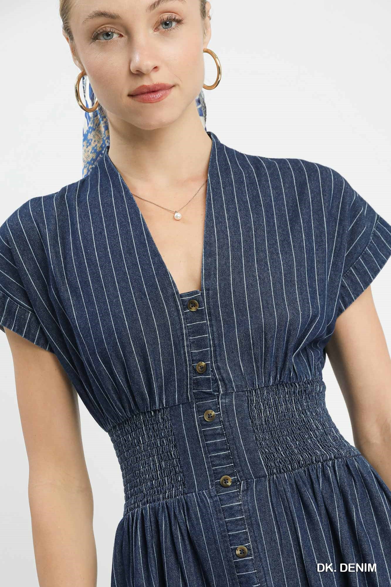 VESTIDO DENIM OSCURO