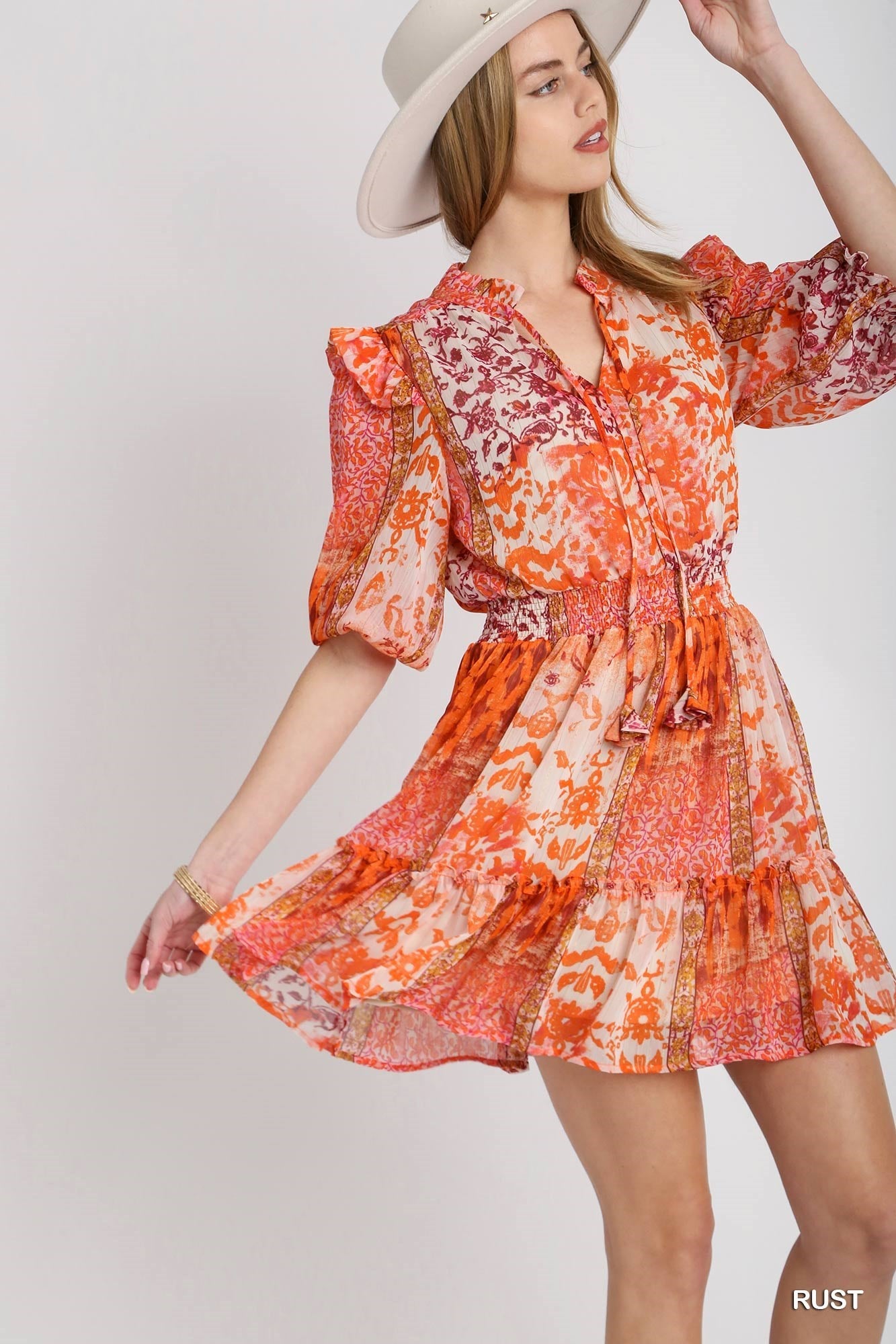 VESTIDO CORTO NARNAJA