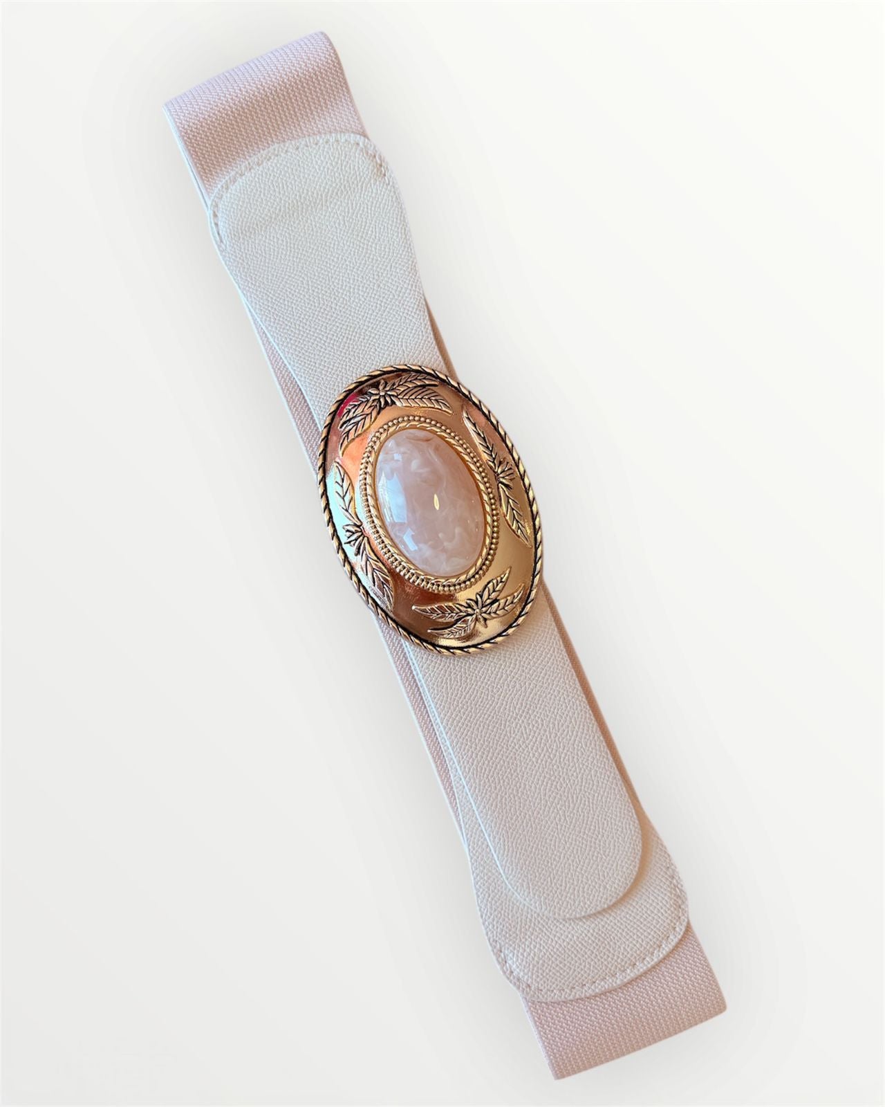 CINTURÓN ELÁSTICO IVORY CUARZO