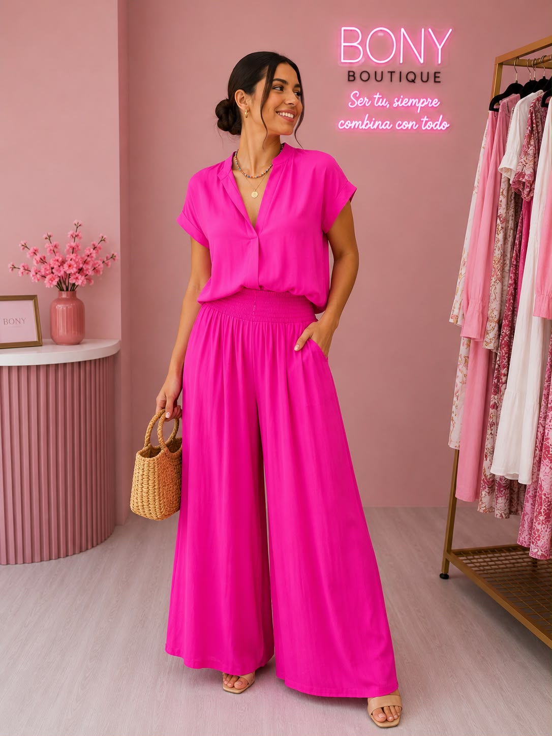 BLUSA NZ ROSA