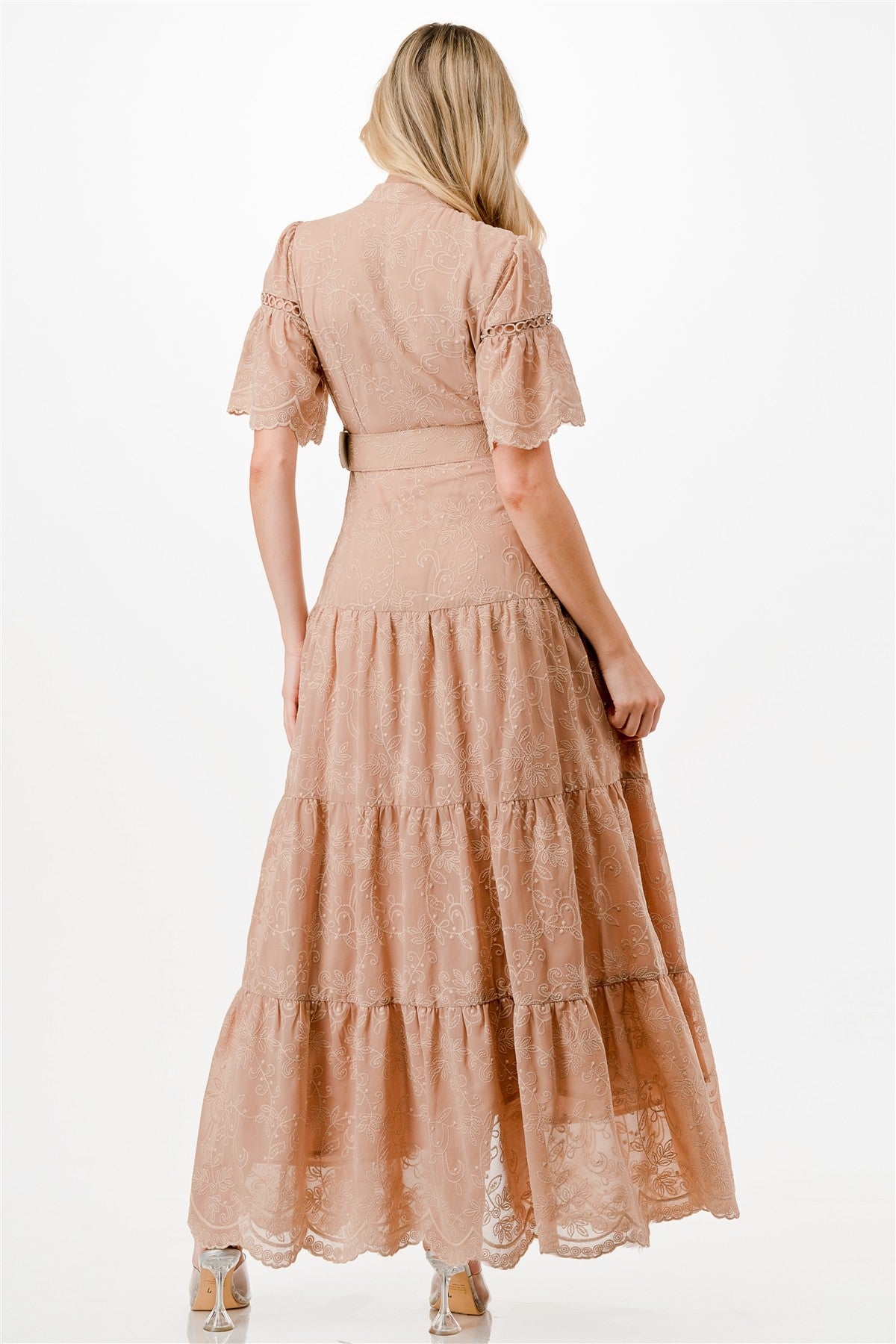 VESTIDO MAXI BEIGE